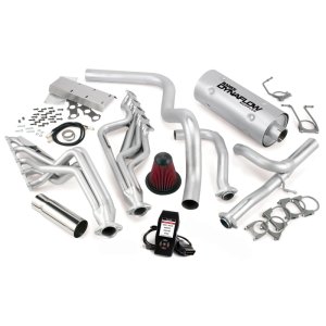 Ford E-Super Duty Performance Package - Banks Power - PowerPack with AutoMind - Chrome - `05-`07